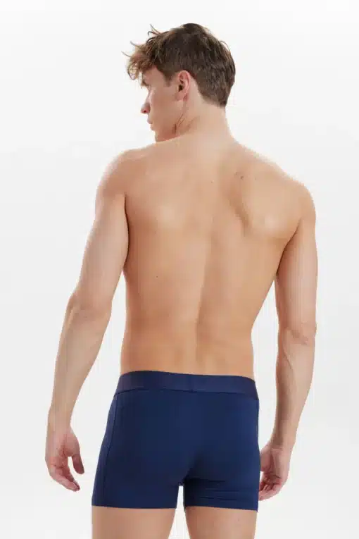 Resteröds Gunnar Boxer Bamboo 3-pack - Regular leg Navy