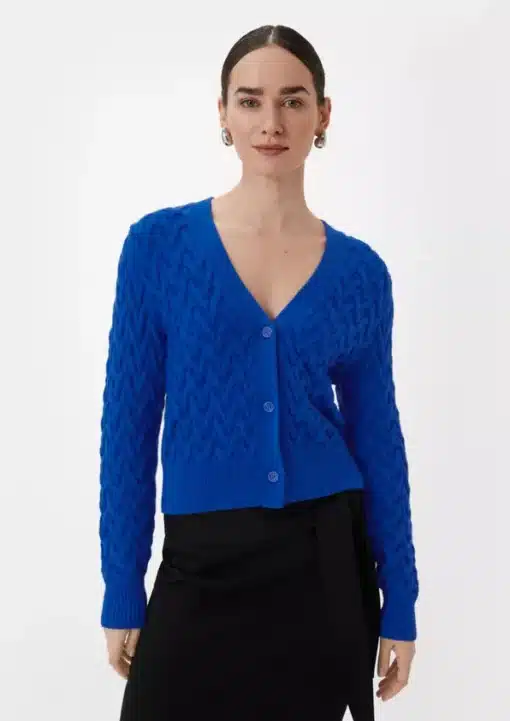 Comma. Cardigan Ocean Blue