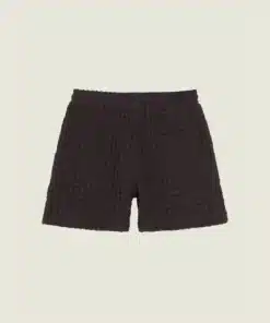 OAS Porto Waffle Shorts Nearly Black