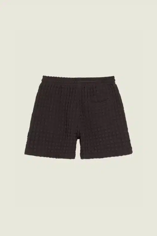 OAS Porto Waffle Shorts Nearly Black