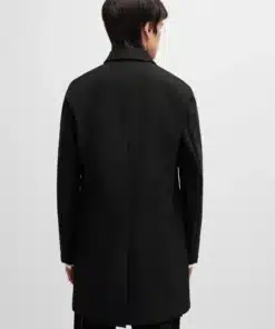Hugo Mare Car Coat Black