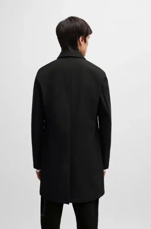 Hugo Mare Car Coat Black