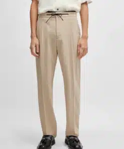 Hugo Teagan Trousers Beige