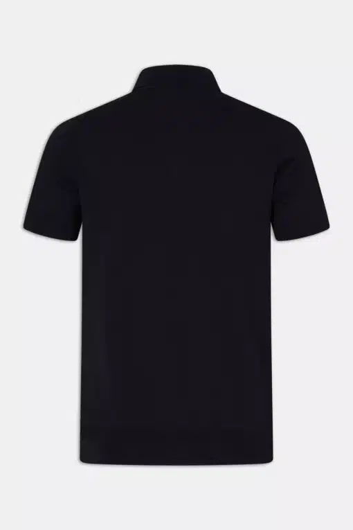 Oscar Jacobson Mirza Short Sleeve Poloshirt Dark Blue