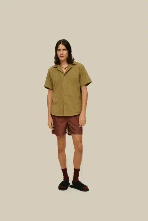OAS Labyrinth Cuba Terry Shirt Khaki