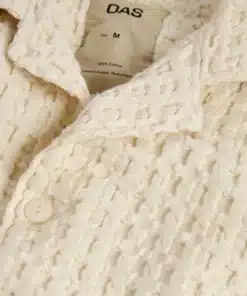 OAS Cuba Waffle Shirt Ecru