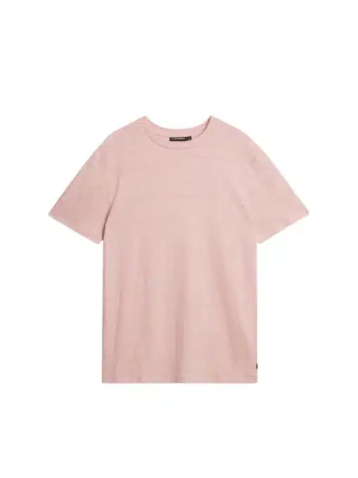 J.Lindeberg Coma Linen Tee Powder Pink