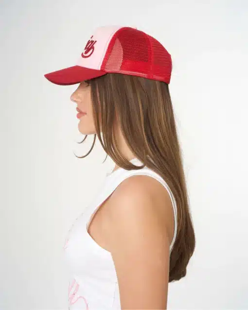 Juicy Couture Enrique Trucker Cap Candy Pink