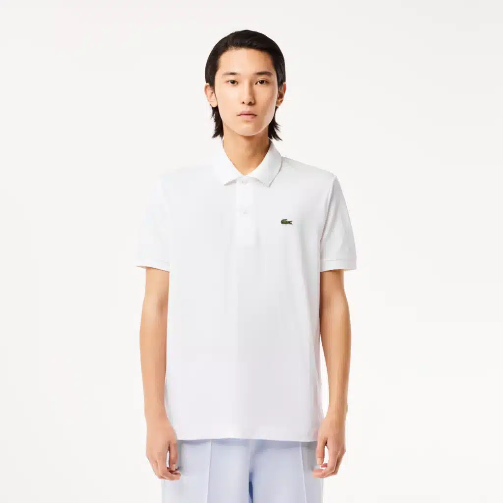 Lacoste Original L.12.12 Petit Pique Cotton Polo Shirt White