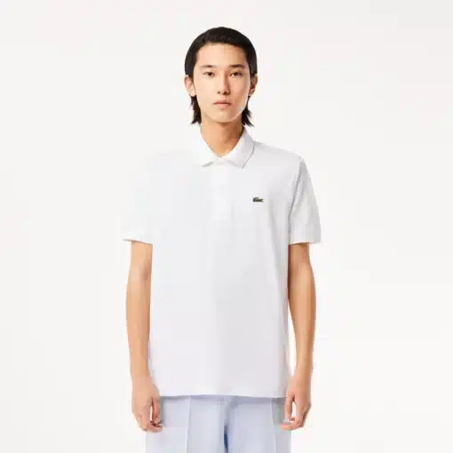 Lacoste Original L.12.12 Petit Pique Cotton Polo Shirt White