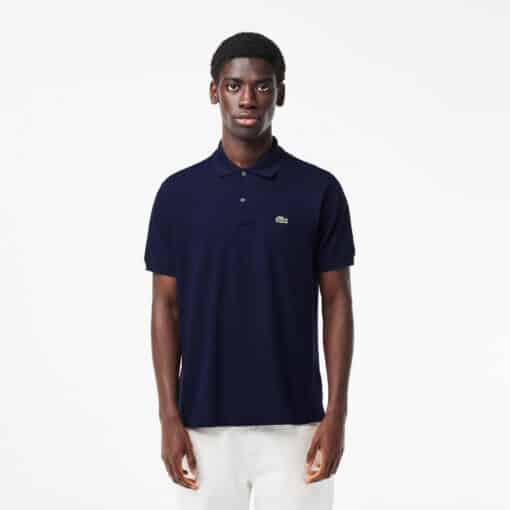 Lacoste Original L.12.12 Petit Pique Cotton Polo Shirt Midnight Blue