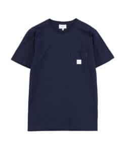 Makia Square Pocket T-shirt Dark Navy