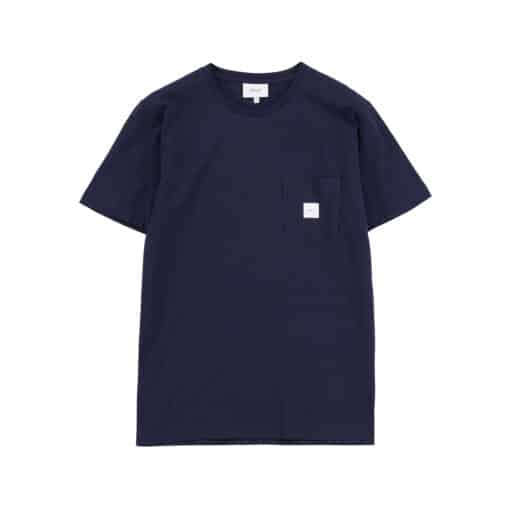Makia Square Pocket T-shirt Dark Navy