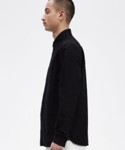 Fred Perry Oxford Shirt Black
