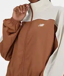 New Balance Greatest Hits Woven Jacket Walnut
