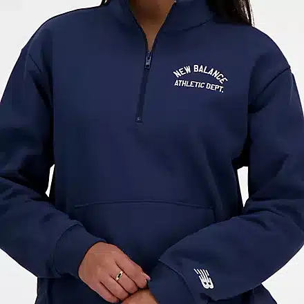 Buy New Balance Sportswear's Greatest Hits Quarter Zip Navy