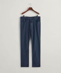Gant Linen Cotton Slim Jeans Marine