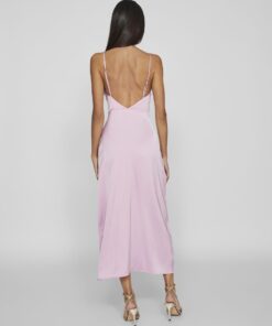 Vila Ravenna Strap Dress Pastel Lavender