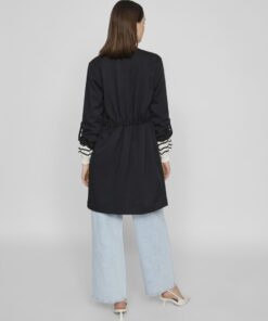 Vila Lite 3/4 Sleeve Jacket Black