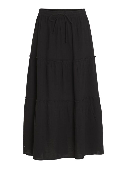 Vila Anla Ankle Skirt Black