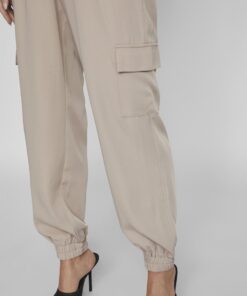 Vila Petra Cargo Pants Feather Gray