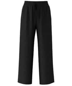 Selected Femme Viva-Gulia Long Linen Pant Black