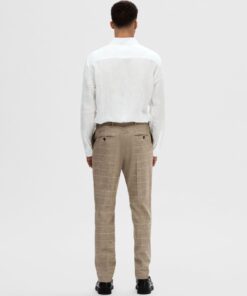 Selected Homme Regkylian Linen Shirt White