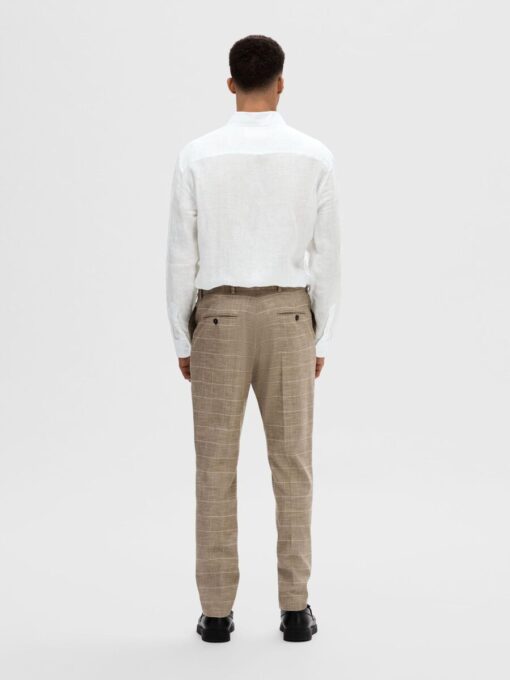 Selected Homme Regkylian Linen Shirt White