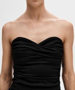Selected Femme Ira Bandeau Top Black