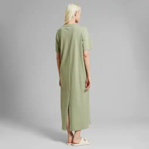 Dedicated Dress Lammhult Hemp Tea Green