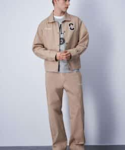 Champion Bookstore Snap Button Jacket Beige