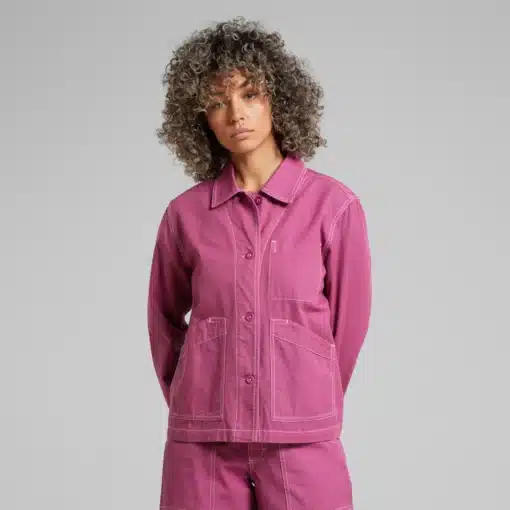 Dedicated Jacket Stiby Canvas Violet Purple