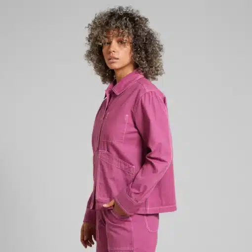 Dedicated Jacket Stiby Canvas Violet Purple