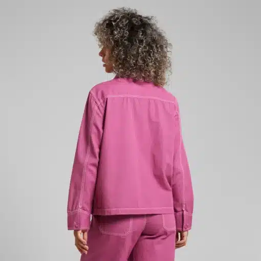 Dedicated Jacket Stiby Canvas Violet Purple
