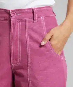 Dedicated Workwear Pants Vara Canvas Violet Purple