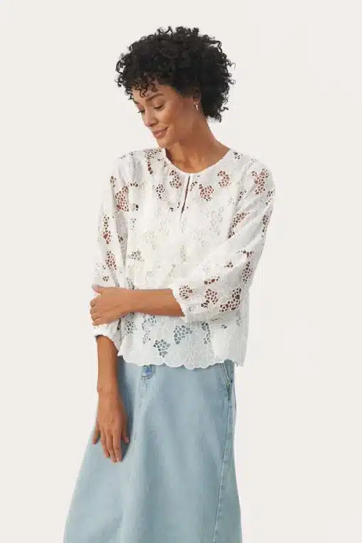 Part Two Anidas Blouse Bright White