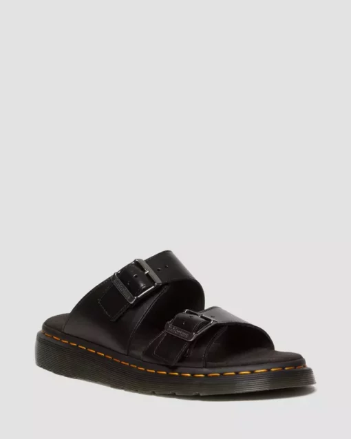 Dr. Martens Josef Sandal Black