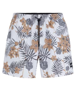 Boss Piranha Swim Shorts White