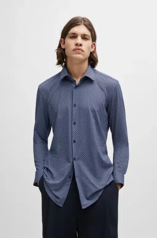 Hugo Kenno Shirt Dark Blue