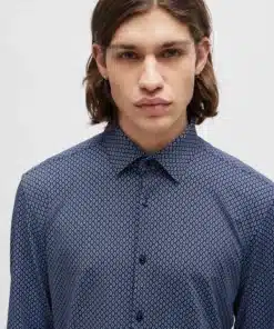 Hugo Kenno Shirt Dark Blue