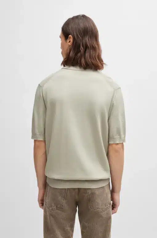 Boss Asac Polo Shirt Light Beige