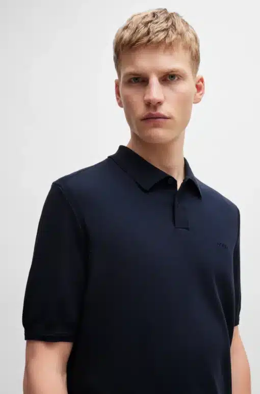 Boss Asac Polo Shirt Dark Blue