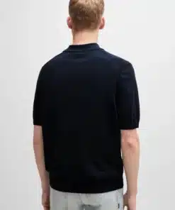 Boss Asac Polo Shirt Dark Blue