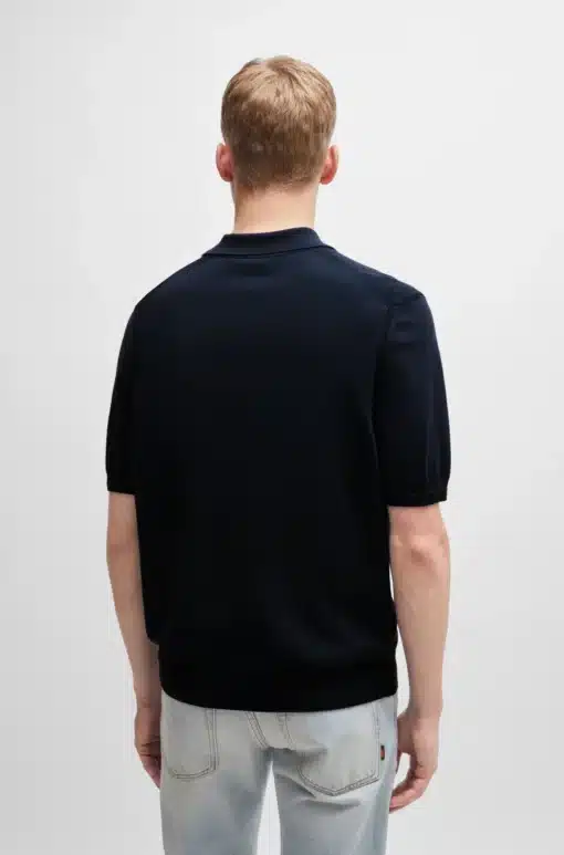 Boss Asac Polo Shirt Dark Blue
