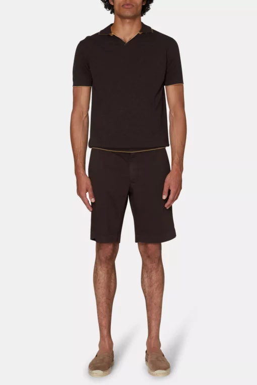 Lacoste Teodor Shorts Dark Brown