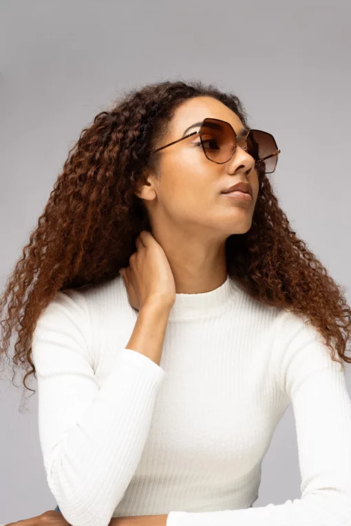 Re:Designed Fjola Sunglasses Gold