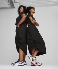 Puma DARE TO Midi Woven Skirt Black