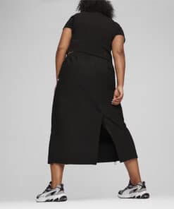 Puma DARE TO Midi Woven Skirt Black