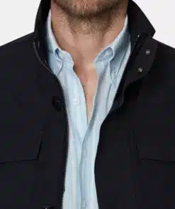 Oscar Jacobson Smyth Field Technical Cotton Jacket
