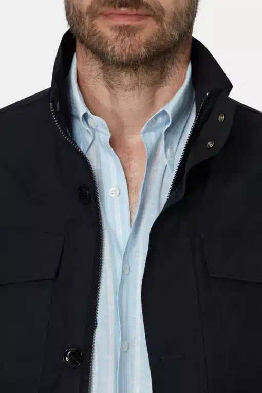 Oscar Jacobson Smyth Field Technical Cotton Jacket